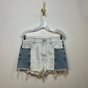 Pacsun High Rise Festival Jean shorts, size 27.